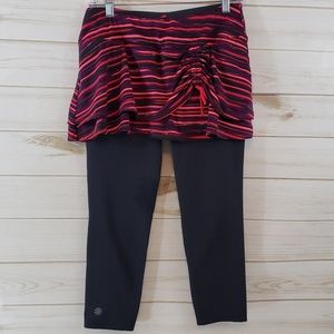 Athleta 2 in 1 Skirted Capris